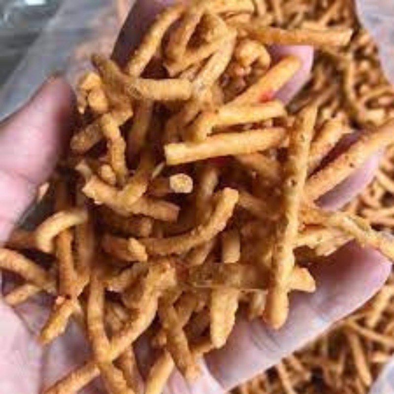 Tăm Cay Fomai - Quẩy Tăm Cay Hộp PTE 220g Snack Thơm Ngon Giòn Tan