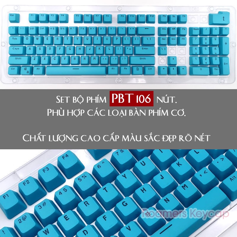 Phím Xuyên Led PBT màu sắc Siêu Đẹp (0059_PK)