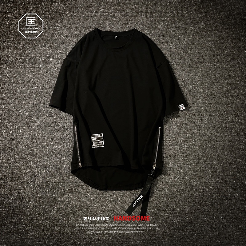 Áo Thun Uniex ,Áo Phông Cổ Tròn Có Khóa Kéo Thời Trang Chất Cotton Mát Hot 2022