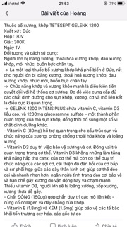Gelenk 1200 hàng Đức đủ bill