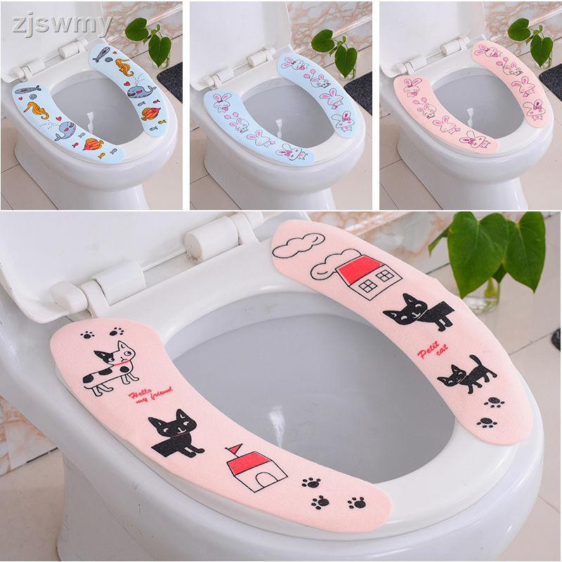 Vỏ Bọc Ghế Ngồi Toilet Chống Thấm Nước Có Thể Giặt Sạch Tiện Lợi