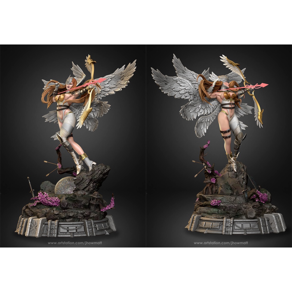 File in 3D Diorama Angewomon - Digimon Adventure