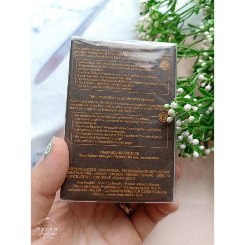 NƯỚC HOA AMBRE NOIR YVES ROCHER 50ML