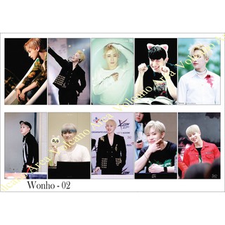 [Monsta X] Set sticker Wonho (3 mẫu) - có nhiều mẫu Kpop