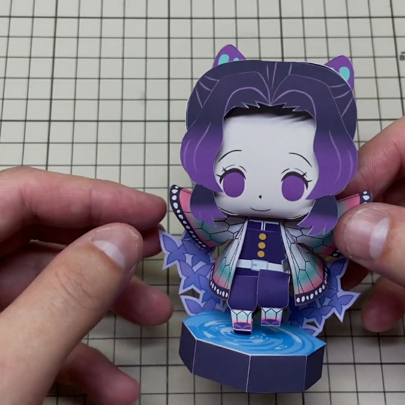 Mô hình giấy anime Kochou Shinobu