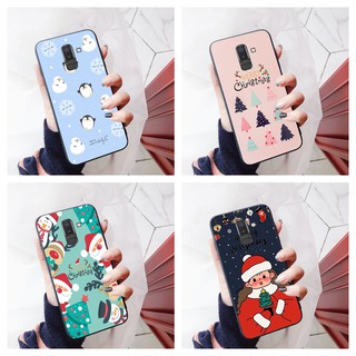 Bộ ốp kính cường lực noel dành cho Samsung S9 , S9+ , J6 , J6+ , J8