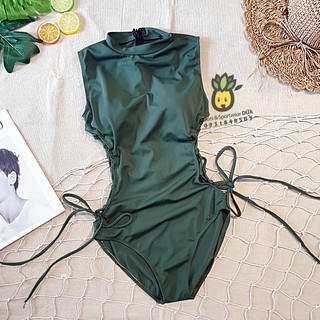 BIKINI ĐỒ BƠI LIỀN KÍN CỔ ÔM EO