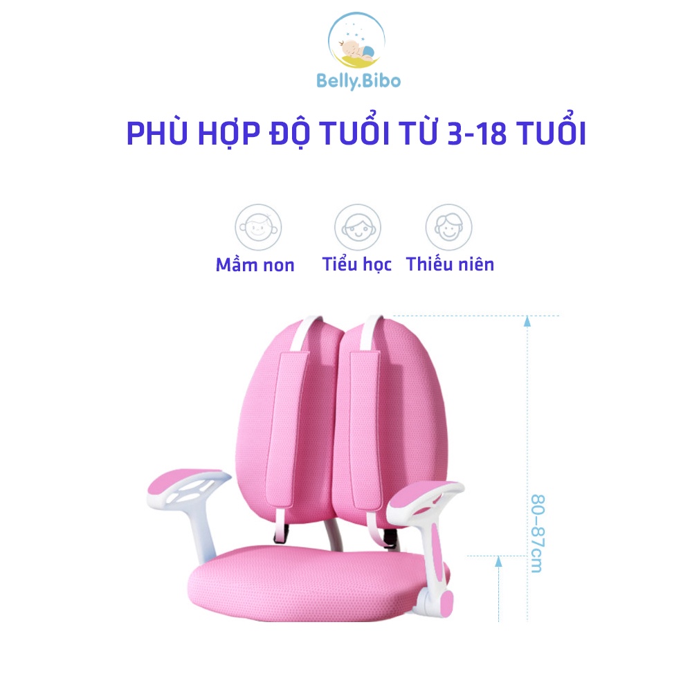 Ghế chống gù học sinh Belly Baby giúp con có tư thế ngồi lành mạnh