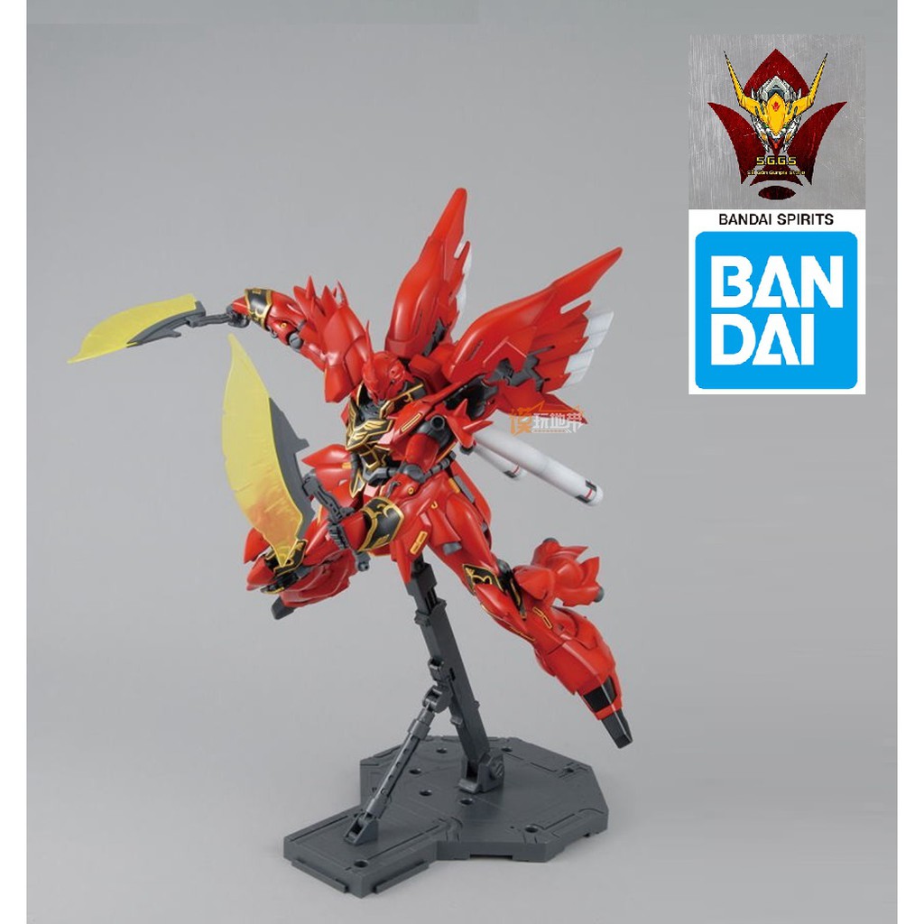 Mô Hình Gundam MG Sinanju Ova Bandai Msn-06s 1/100 Uc Đồ Chơi Lắp Ráp Anime Nhật