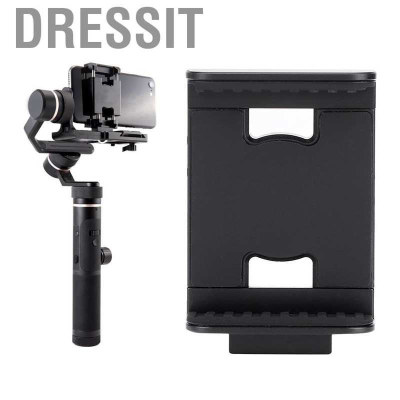 Dressit 360°Rotating Gimbal Extension Phone Clip Holder Bracket Mount for Feiyu G6 Plus