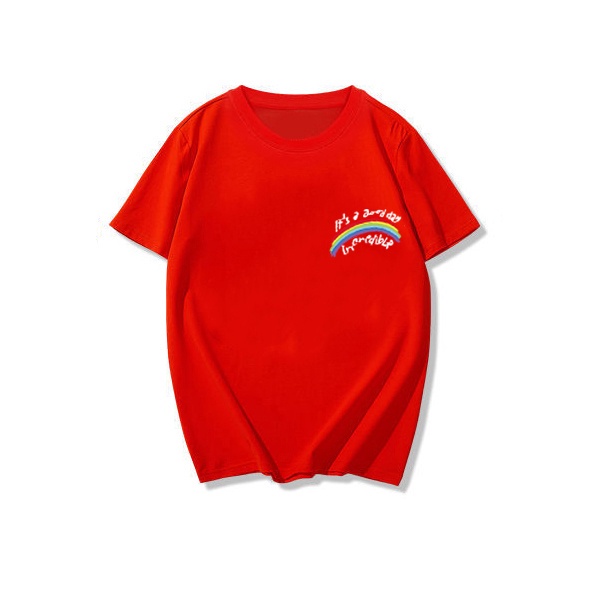 Áo thun NRVP tay ngắn cổ tròn in họa tiết hoạt hình thời trang cho trẻ em 3-11 tuổi