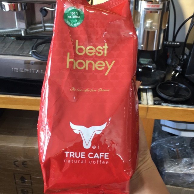 Cafe hạt Robusta Honey 1kg