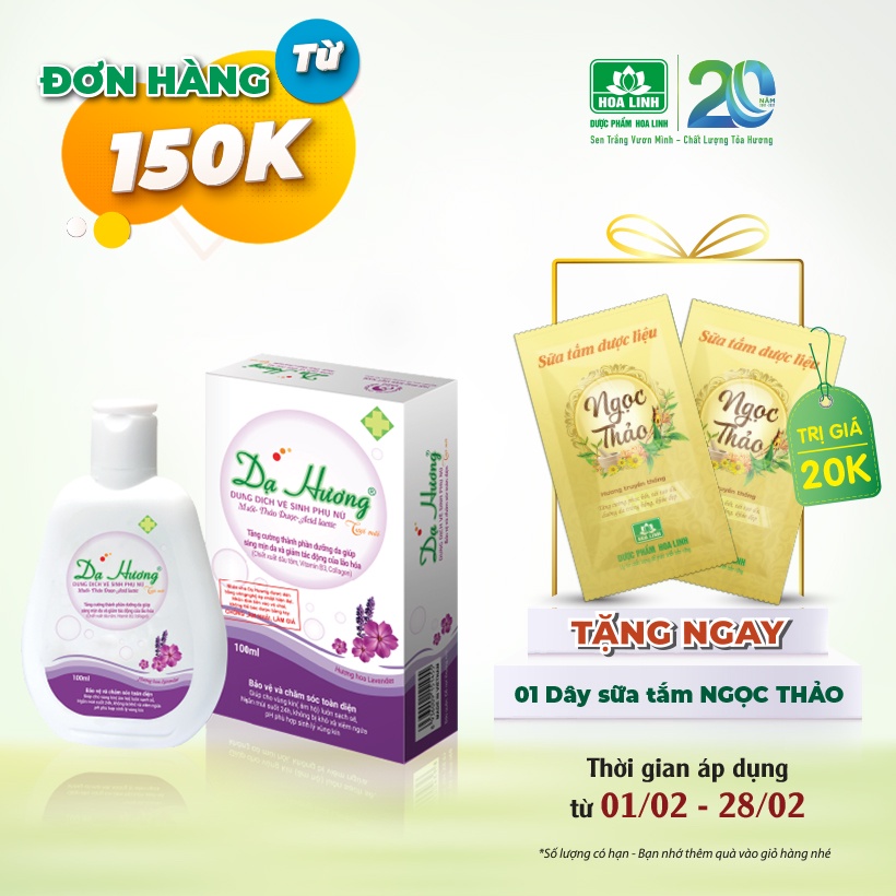 Dung dịch vệ sinh - Dạ Hương Lavender 100ml