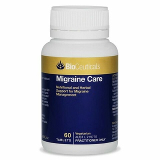 Viên uống hỗ trợ tien dinh Migraine Care Bio Ceuticals nội địa Úc - Hỗ trợ chứng đau nửa đầu, chóng mặt mất thăng bằng