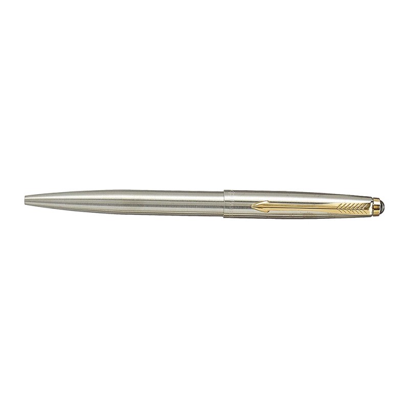 Viết Parker Galaxy chính hãng, bút ký cao cấp bằng thép chrome, mạ vàng, mực xanh , thay mực được