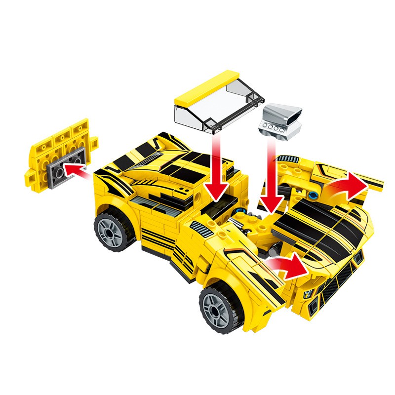 Đồ chơi Lắp ghép Mô hình  SY 6488 Transformers for the glory of war Robot biến dạng