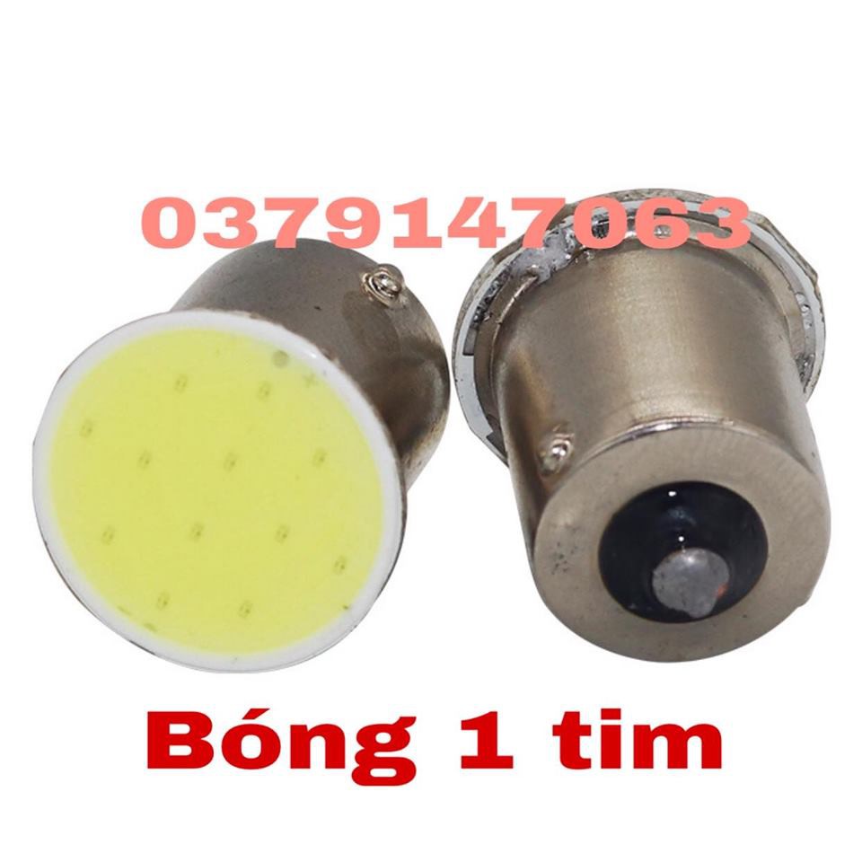 1 bóng đèn Led xi nhan, đèn led de dành cho xe hơi và SH125, SH150, SH Việt nam - Màu sáng trắng