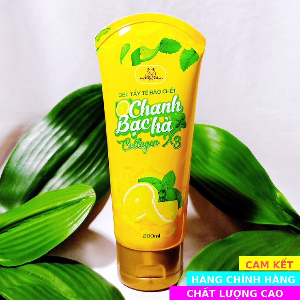 [CAM KẾT CHẤT LƯỢNG] - Gel tẩy tế bào chết Chanh Bạc Hà Collagen x3 Mỹ Phẩm Đông Anh | BigBuy360 - bigbuy360.vn