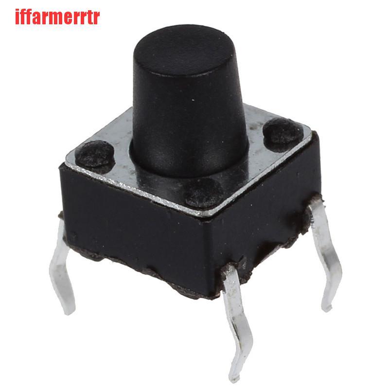 Bộ 10 Công Tắc Nút Bấm 6x6 X 8mm