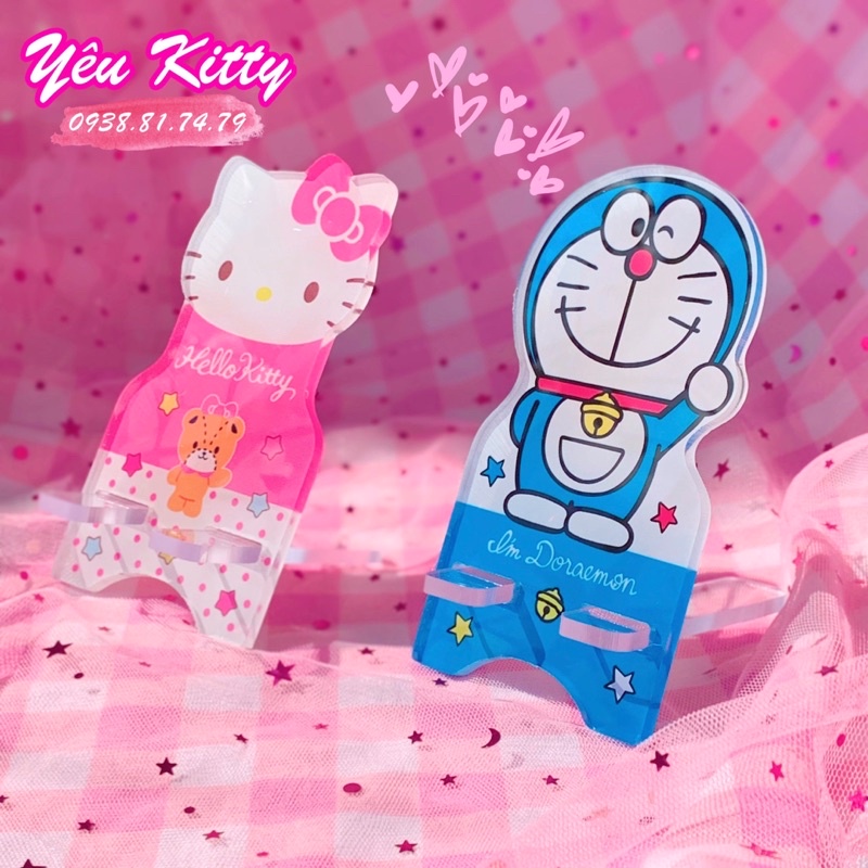 GIÁ ĐỠ ĐIỆN THOẠI HELLO KITTY DORAEMON