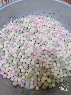 Trân châu dừa mix màu 1kg