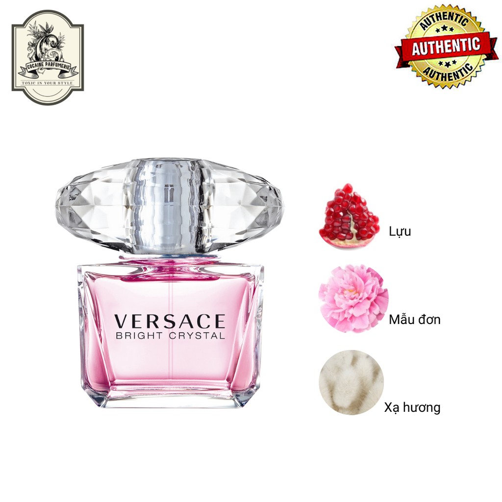 Nước Hoa Nữ Nhập Khẩu Chính Hãng Versace Bright Crystal 30ml,50ml,90ml