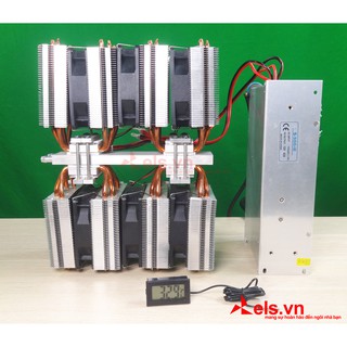 Bộ Kít Làm Mát Nước 4 Sò Nóng Lạnh Công Suất 400W H4