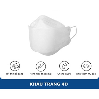 KhẩuTrang Y Tế KF94 OK Mask 4D Cao Cấp - Bịch 6 chiếc