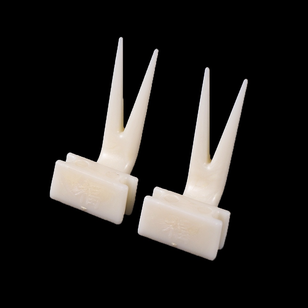 Set 5 nĩa nhựa giữ trái cây gắn lồng chim chuyên dụng