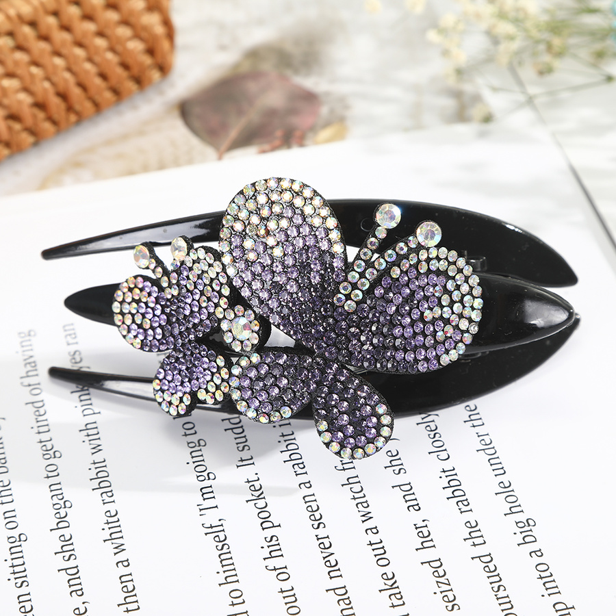 Kẹp Tóc Hình Bướm Đính Đá Hợp Thời Trang Cho Nữ