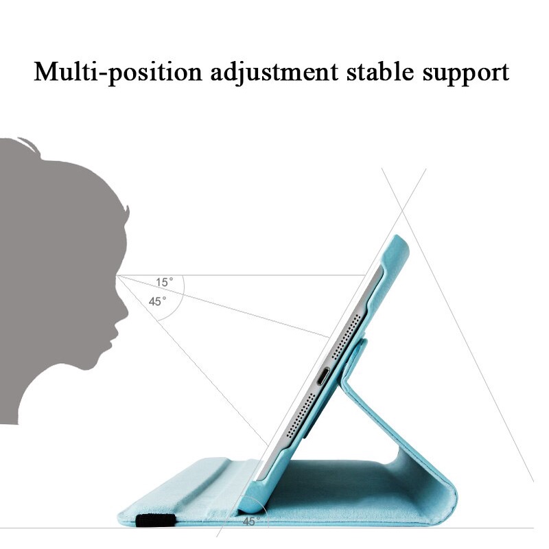 Bao Da iPad 2 iPad 3 iPad 4 Nhiều Màu Giá Rẻ Xoay 360 Tiện Dụng