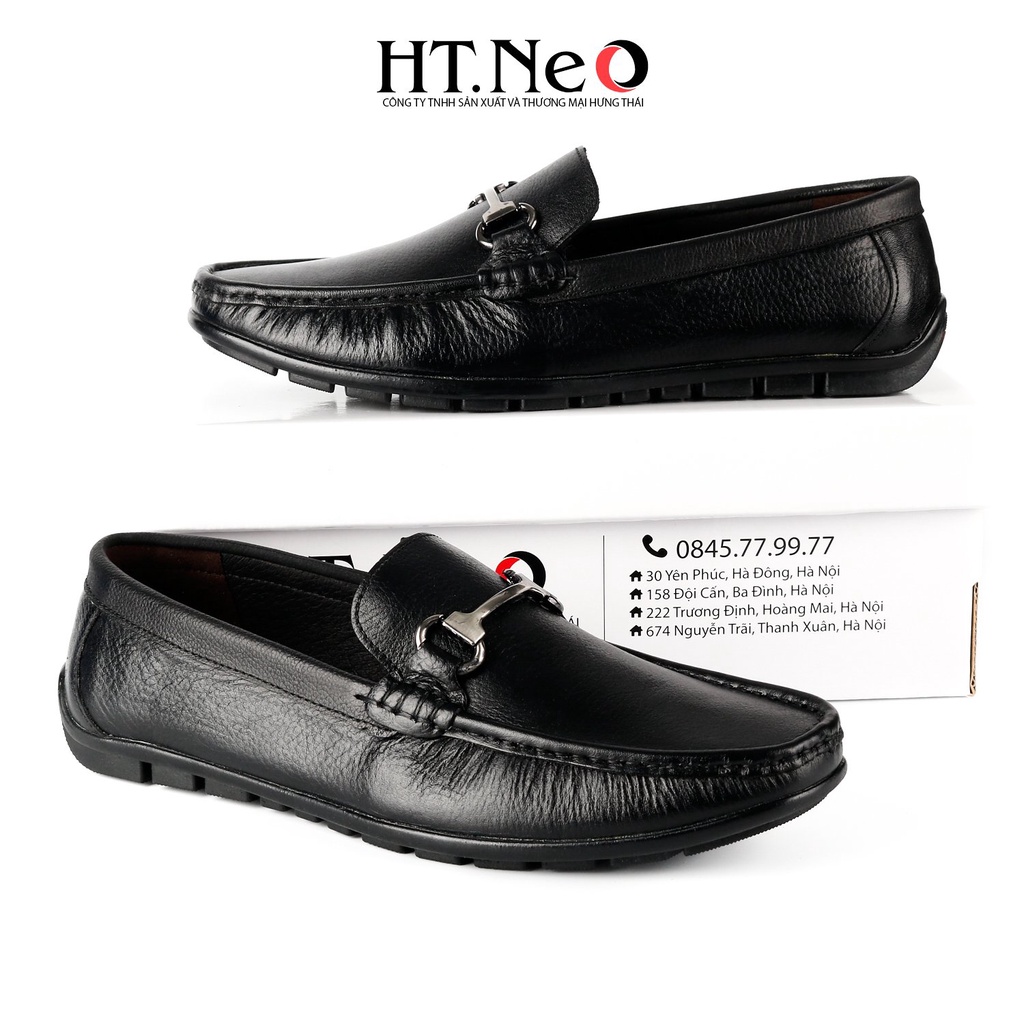 Giày lười nam HT.NEO thiết kế sang trọng đường may chắc chắn, đi cực kì êm chân GM139