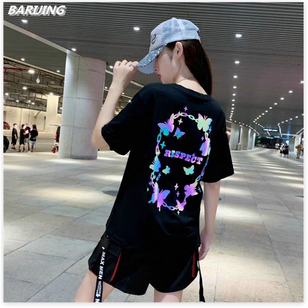 Áo thun Cotton in phản quang HOẠ TIẾT SIÊU ĐẸP , 7 MÀU CỰC CHẤT THỜI TRANG KME FASHION