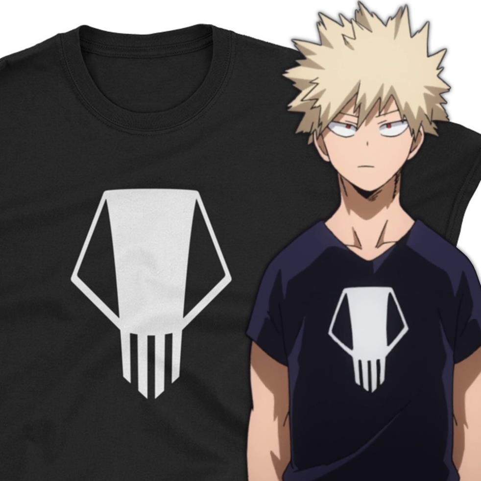 HOT🔥 Áo Phông &M Boku no Hero Academia Katsuki Bakugo Skull mẫu mới cực chât