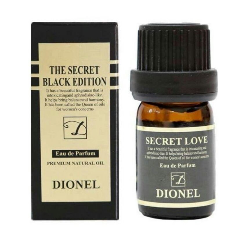 Nước hoa vùng kín Dionel Secret Love Black Edition cao cấp mùi hương chuẩn độ lưu thơm cực tốt 5ml