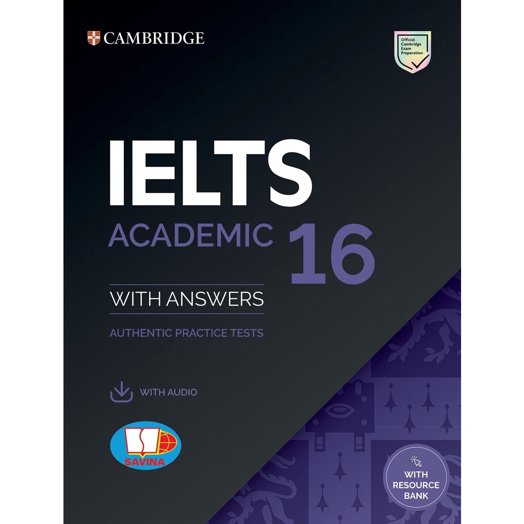 Sách Cambridge Ielts 16 Academic With Answers