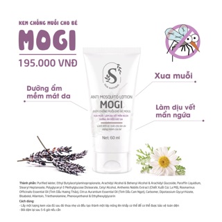 Kem Chống Muỗi Mogi Sam Natural 50ml