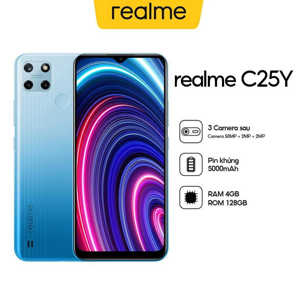 Điện thoại Realme C25Y (4Gb/128Gb) - Hàng Chính Hãng