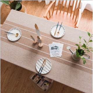 Khăn trải bàn Vintage chuẩn Hàn Quốc 140x180cm