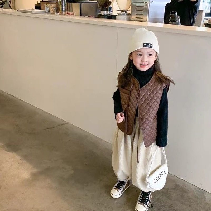 Quần ống rộng Thời Trang Thu Đông Mới Cho Bé Trai Và Bé Gái