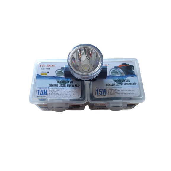 Đèn pin đội đầu yến quân 9811, siêu sáng  dễ sử dụng.