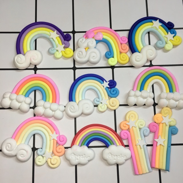 Charm cầu vồng to 6