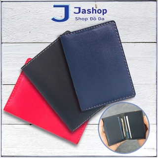 Card holder, ví đựng thẻ ATM cao cấp, ví mini cầm tay da bò Jashop
