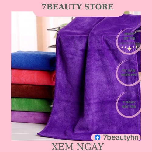Khăn gội đầu spa 35*75 cm dùng trong spa thẫm mỹ viện