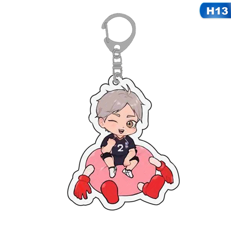 flowersqueen Móc Khóa Hình Nhân Vật Haikyuu Nhật Bản