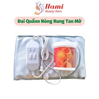 Đai Quấn Nóng Rung Giảm Mỡ Bụng, Đai Quấn Massage Tan Mỡ Giảm Béo