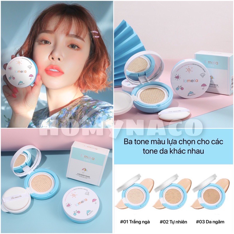 (Bán Buôn – Sỉ) Phấn Nước BB Lameila Air Cushion Sunisa Bioaqua Hoạt Hình - Mẫu Mới Giúp Gương Mặt Đẹp Không Tì Vết | BigBuy360 - bigbuy360.vn