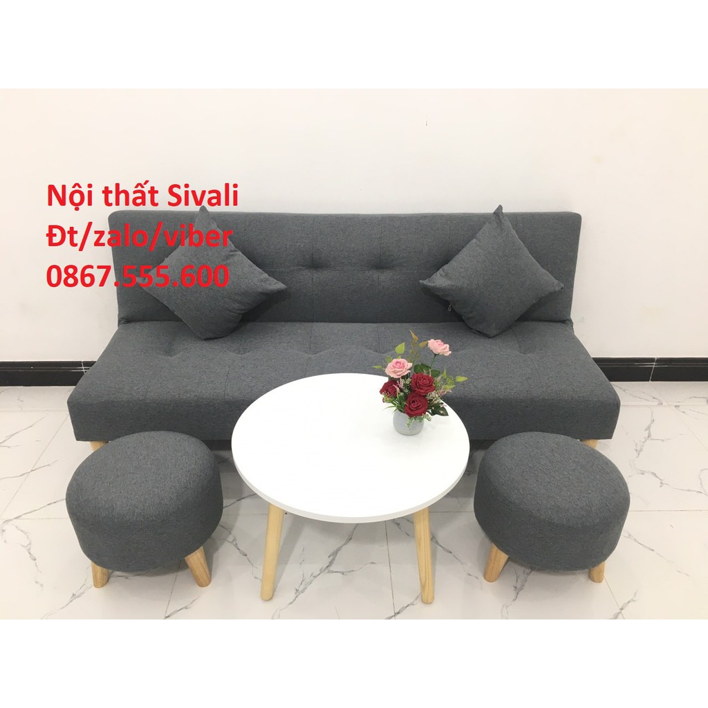 Bộ ghế sofa bed, sofa giường phòng khách Sivali, salon, sopha, sa lông, sô pha