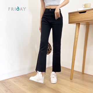Quần skinny jean nữ ống loe co giãn nhẹ Friday 2BC1125JD