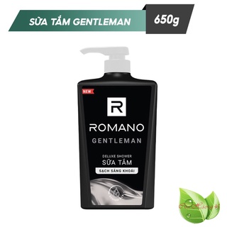 Romano: Sữa Tắm Hương Nước Hoa Romano Gentleman 650g